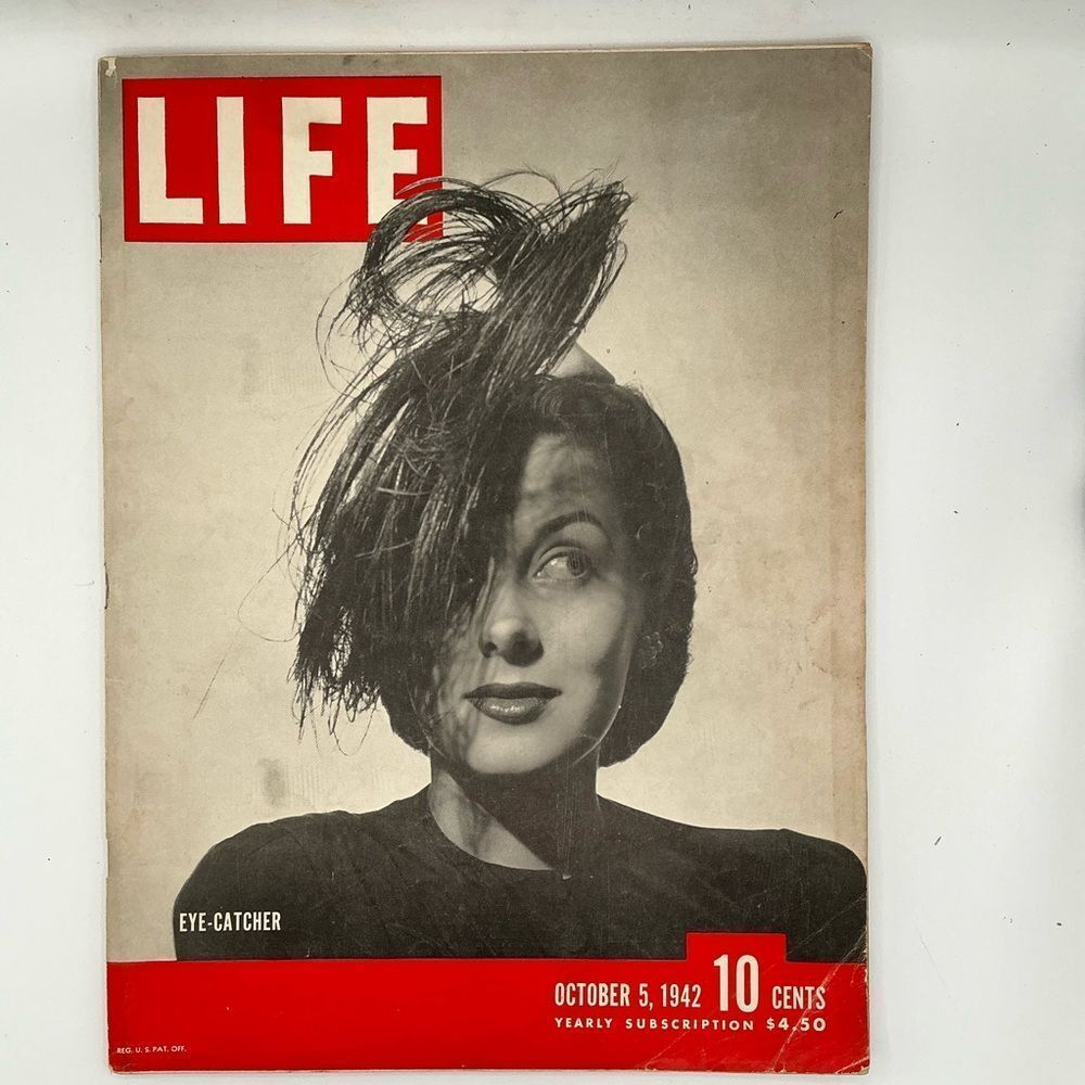 Vintage LIFE Magazine Cover Art October 5, 1942